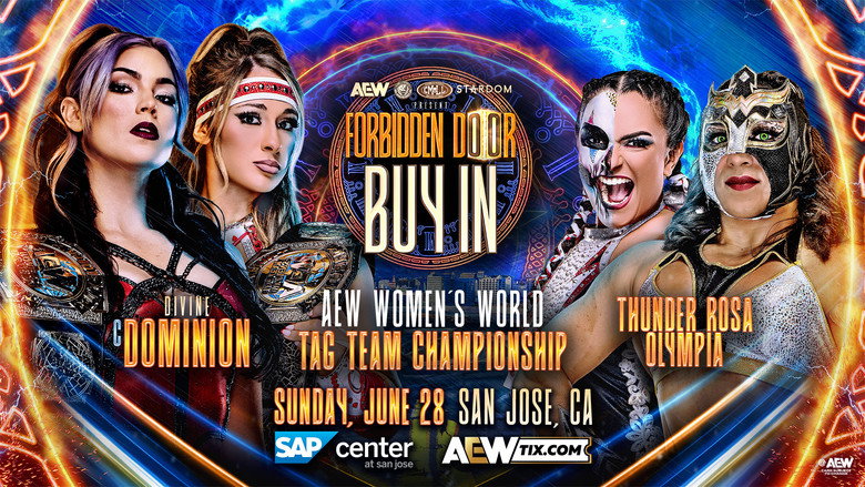AEW x NJPW x CMLL x Stardom Present Forbidden Door 2026: Buy-In backdrop