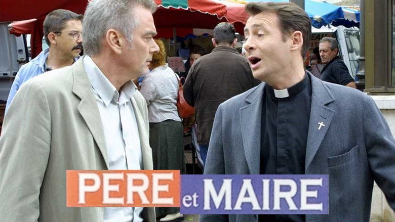 Père et Maire backdrop
