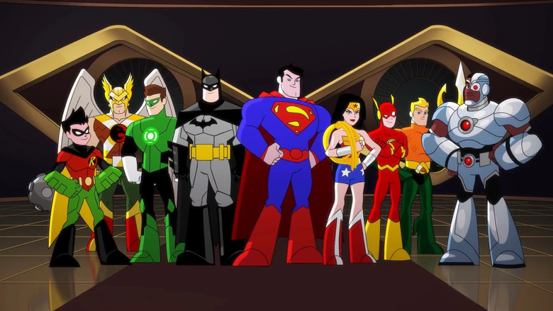 DC Super Friends backdrop
