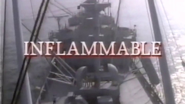 Inflammable backdrop