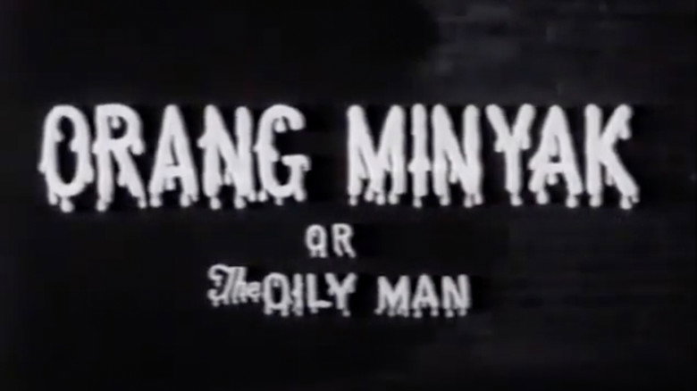 The Oily Man backdrop