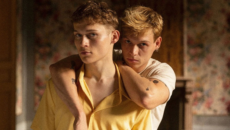 Éden & Charlie backdrop