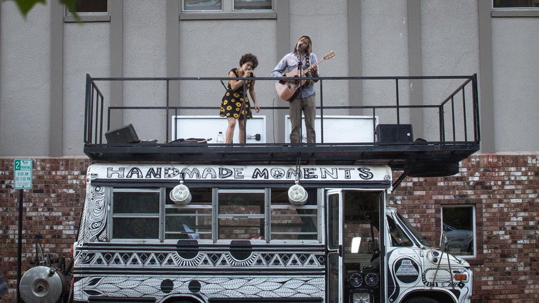 Busking backdrop