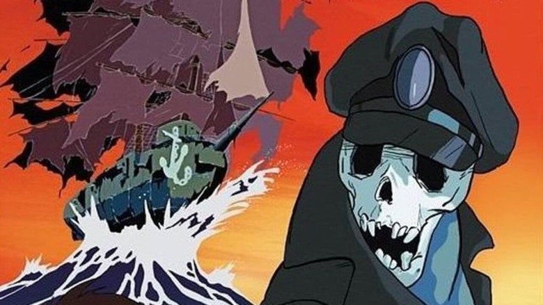 Flying Phantom Ship backdrop