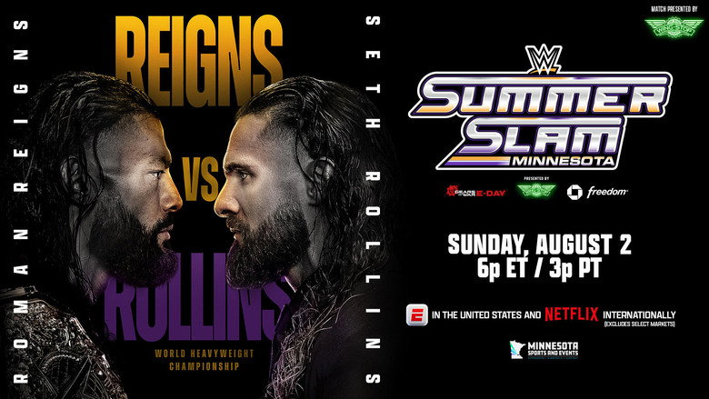WWE SummerSlam 2026: Sunday - Countdown backdrop