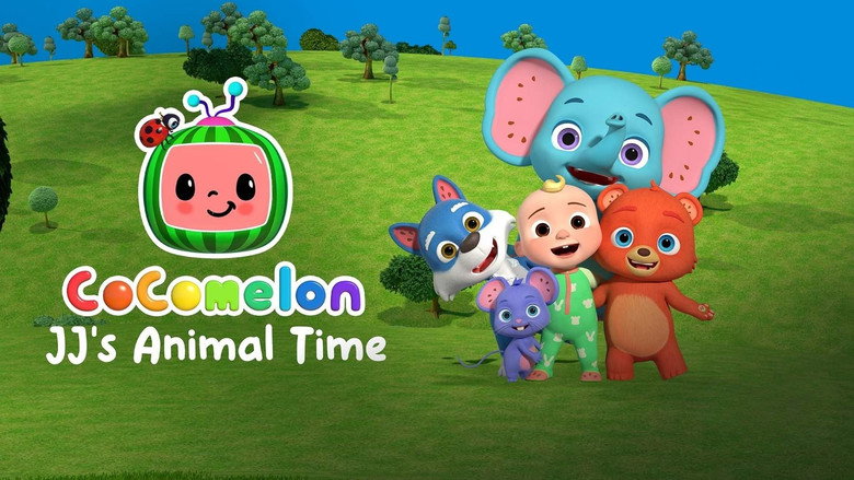 CoComelon JJ's Animal Time backdrop