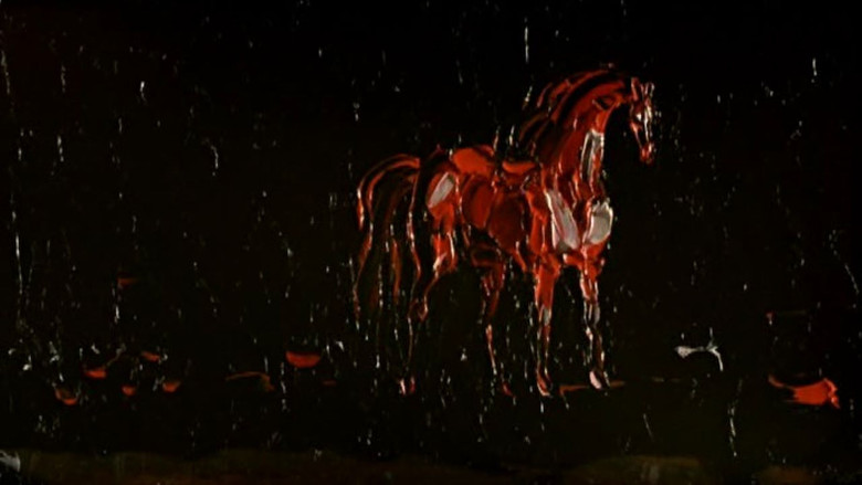 Horse backdrop