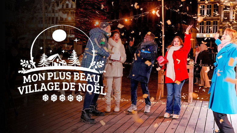 Mon plus beau village de Noël backdrop