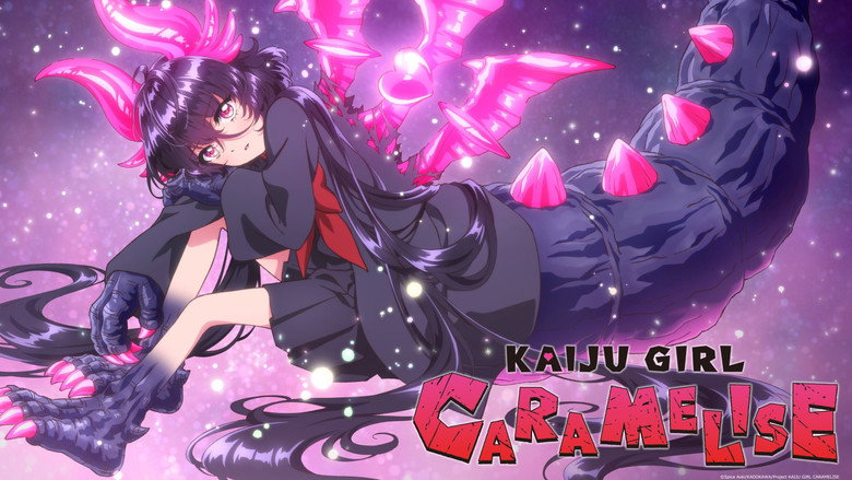 KAIJU GIRL CARAMELISE backdrop