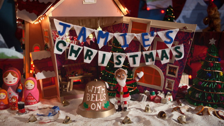 Jamie's Christmas With Bells On backdrop