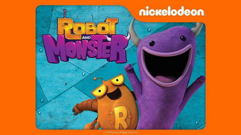 Robot and Monster backdrop