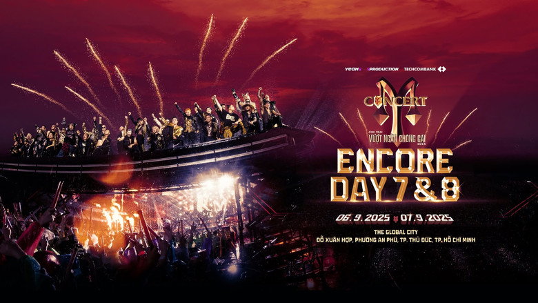 Concert Anh Trai Vượt Ngàn Chông Gai Encore Day 7 & 8 backdrop