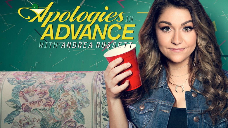 Apologies in Advance with Andrea Russett backdrop