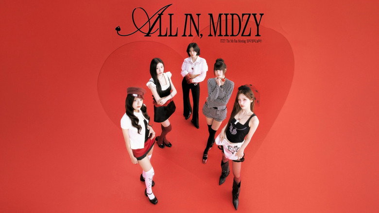 ITZY The 5th Fan Meeting ITZY MIDZY, Let's Fly! "ALL IN, MIDZY" backdrop