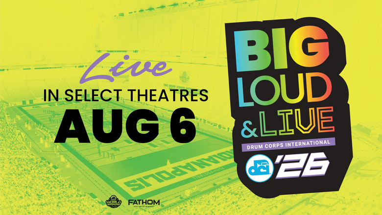 DCI 2026: Big, Loud and Live backdrop