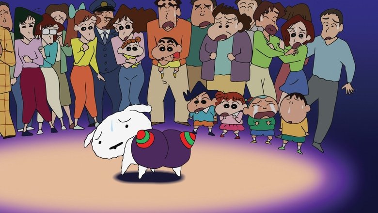 Crayon Shin-chan: Fierceness That Invites Storm! The Singing Buttocks Bomb backdrop