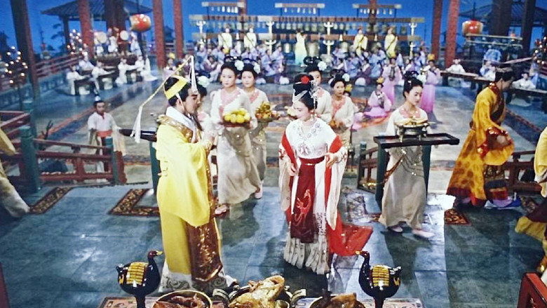 Qi yi de zai jian backdrop