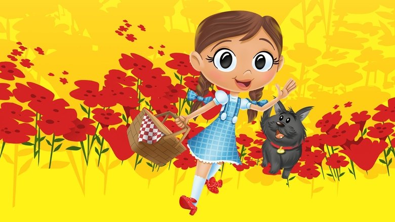 Dorothy and the Wizard of Oz backdrop