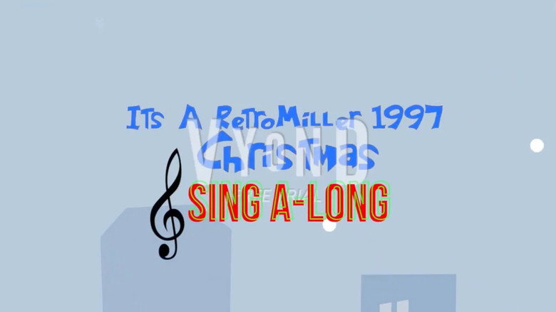 It's a RetroMiller 1997 Christmas backdrop