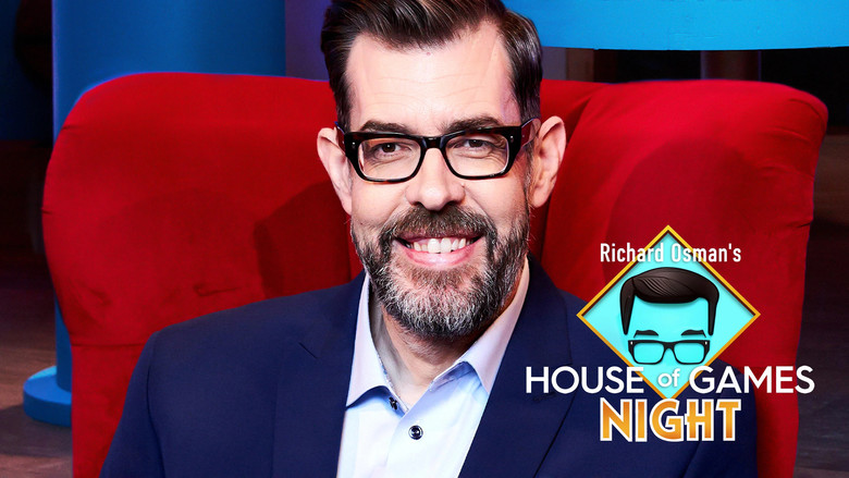 Richard Osman's House of Games Night backdrop