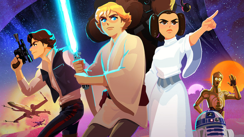 Star Wars Galaxy of Adventures backdrop