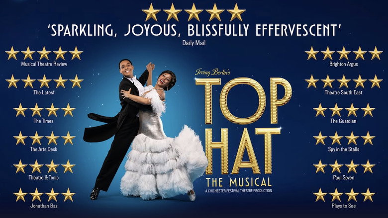 Irving Berlin's Top Hat backdrop
