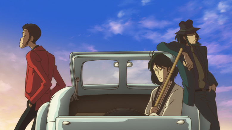 Lupin the Third: Prison of the Past backdrop