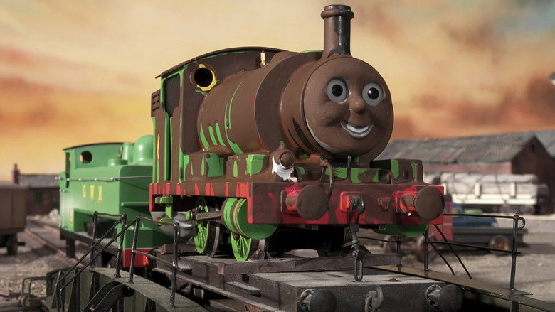 Thomas & Friends: Percy's Chocolate Crunch and Other Thomas Adventures backdrop