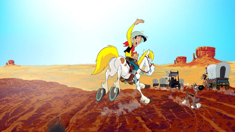 Go West: A Lucky Luke Adventure backdrop