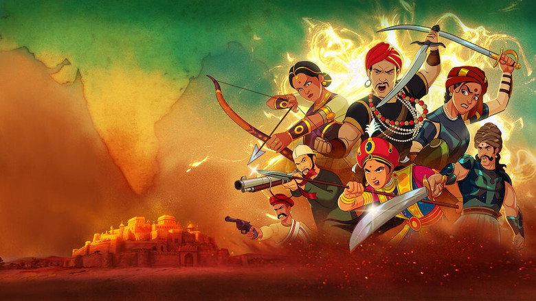 Krish, Trish and Baltiboy: Bharat Hain Hum backdrop