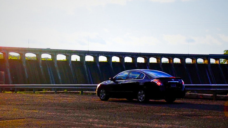 Interstate backdrop