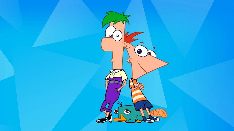 Cartoonified! With Phineas and Ferb backdrop
