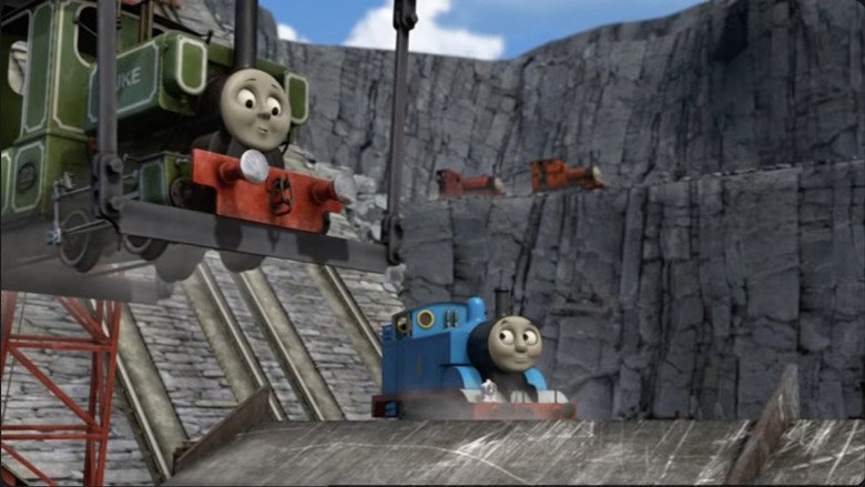 Thomas & Friends: Blue Mountain Mystery backdrop