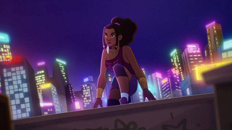 Estela and the Cosmic Path: Origins backdrop