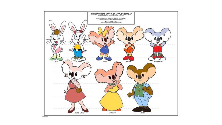 Adventures of the Little Koala backdrop