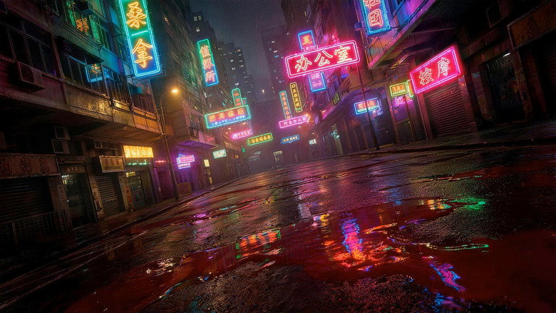 Hong Kong Crime Story backdrop