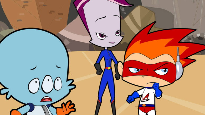 The New Adventures of Nanoboy backdrop