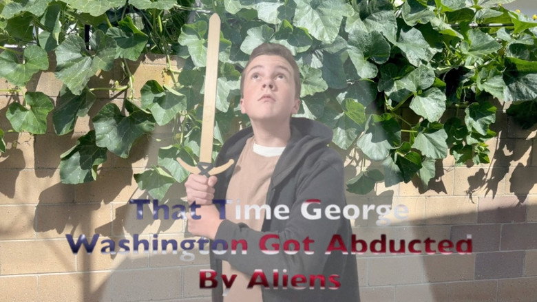 That Time George Washington Got Abducted By Aliens backdrop