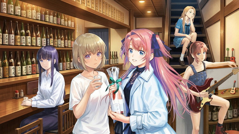 Botan Kamiina Fully Blossoms When Drunk backdrop