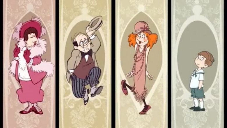 The Mézga Family and the Magic Machine backdrop