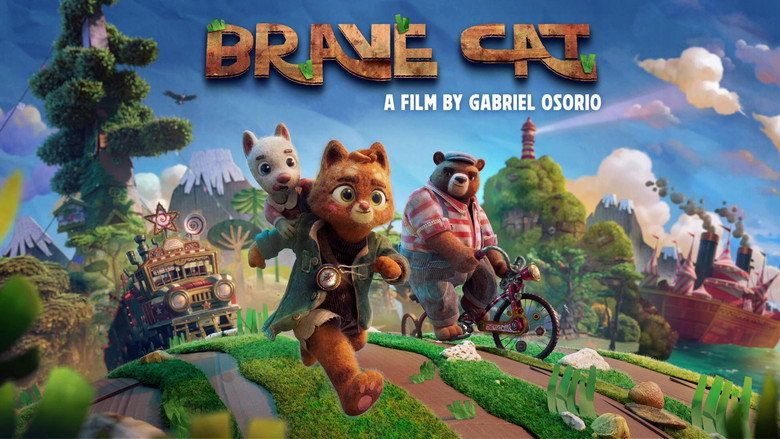 Brave Cat backdrop
