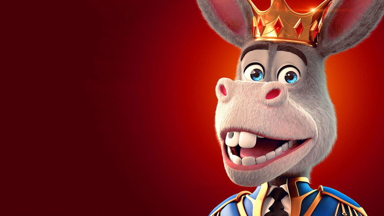 The Donkey King backdrop