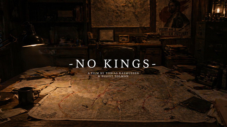 No Kings backdrop