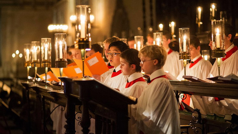 Carols from King's backdrop