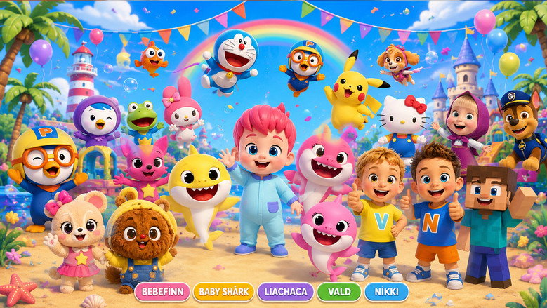 AF CARTOON backdrop