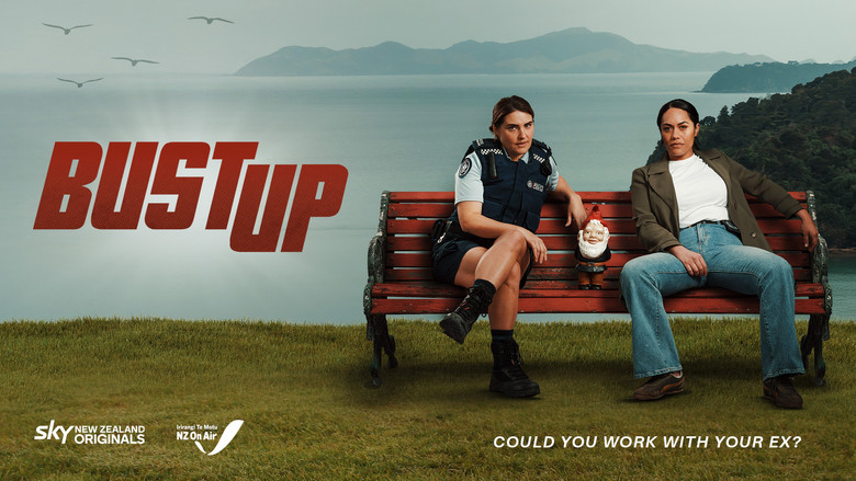 Bust Up backdrop