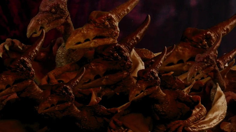 Cowgirls vs. Pterodactyls backdrop