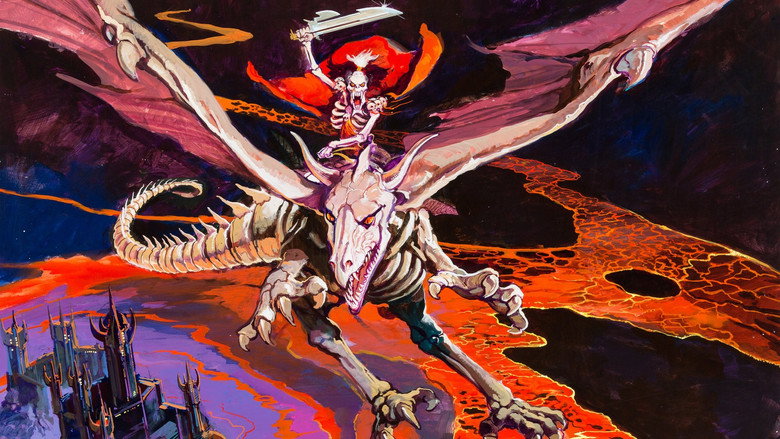 Skeleton Warriors backdrop