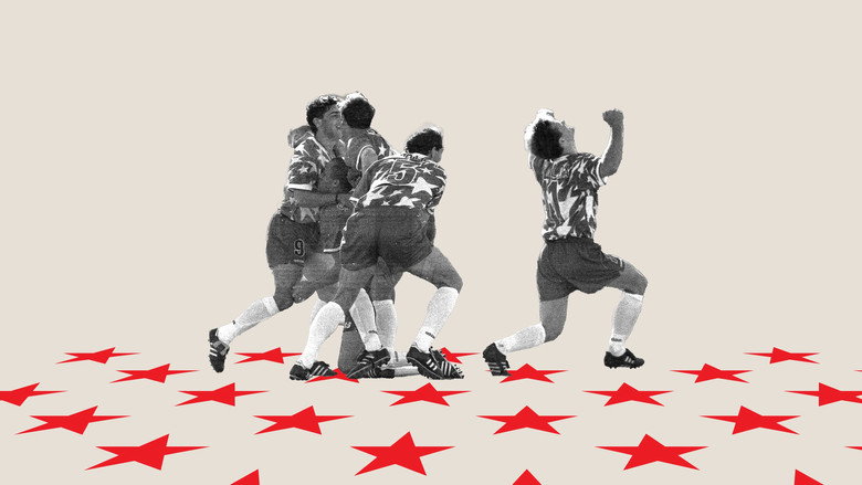 Soccer's American Dream backdrop