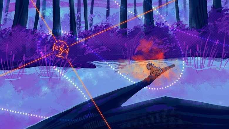 The Chorus of Tongues backdrop